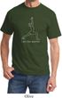 Mens Yoga Shirt Line Warrior Tee T-Shirt