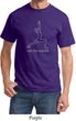 Mens Yoga Shirt Line Warrior Tee T-Shirt