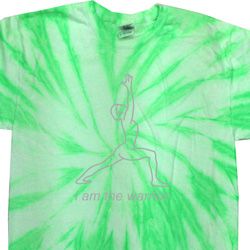 Mens Yoga Shirt Line Warrior Twist Tie Dye Tee T-shirt Mens Yoga Shirt Line Warrior Twist Tie Dye Tee T-shirt