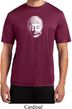 Mens Yoga Shirt Little Buddha Head Moisture Wicking Tee T-Shirt