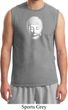 Mens Yoga Shirt Little Buddha Head Muscle Tee T-Shirt
