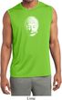 Mens Yoga Shirt Little Buddha Head Sleeveless Moisture Wicking Tee