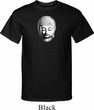 Mens Yoga Shirt Little Buddha Head Tall Tee T-Shirt