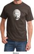Mens Yoga Shirt Little Buddha Head Tee T-Shirt