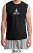 Mens Yoga Shirt - Lotus Pose Meditation Adult Muscle Shirt