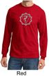Mens Yoga Shirt Manipura Chakra Meditation Long Sleeve Shirt