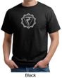 Mens Yoga Shirt Manipura Chakra Meditation Organic T-shirt