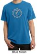 Mens Yoga Shirt Manipura Chakra Meditation Pigment Dyed T-shirt