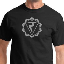 Mens Yoga Shirt Manipura Chakra Meditation T-shirt