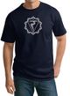 Mens Yoga Shirt Manipura Chakra Meditation Tall T-shirt