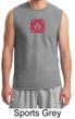 Mens Yoga Shirt - Muladhara Root Chakra Adult Muscle Shirt