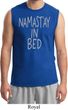 Mens Yoga Shirt Namastay In Bed Muscle Tee T-Shirt