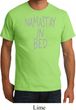 Mens Yoga Shirt Namastay In Bed Organic Tee T-Shirt