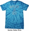 Mens Yoga Shirt Namastay In Bed Spider Tie Dye Tee T-shirt