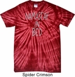 Mens Yoga Shirt Namastay In Bed Spider Tie Dye Tee T-shirt
