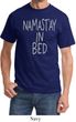 Mens Yoga Shirt Namastay In Bed Tee T-Shirt