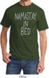 Mens Yoga Shirt Namastay In Bed Tee T-Shirt