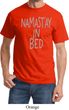 Mens Yoga Shirt Namastay In Bed Tee T-Shirt