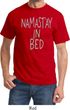 Mens Yoga Shirt Namastay In Bed Tee T-Shirt
