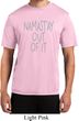 Mens Yoga Shirt Namastay Out Of It Moisture Wicking Tee T-Shirt