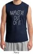 Mens Yoga Shirt Namastay Out Of It Muscle Tee T-Shirt