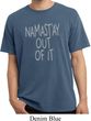Mens Yoga Shirt Namastay Out Of It Pigment Dyed Tee T-Shirt