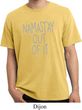 Mens Yoga Shirt Namastay Out Of It Pigment Dyed Tee T-Shirt