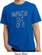 Mens Yoga Shirt Namastay Out Of It Pigment Dyed Tee T-Shirt
