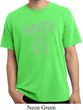 Mens Yoga Shirt Namastay Out Of It Pigment Dyed Tee T-Shirt