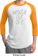 Mens Yoga Shirt Namastay Out Of It Raglan Tee T-Shirt