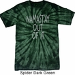 Mens Yoga Shirt Namastay Out Of It Spider Tie Dye Tee T-shirt