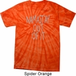 Mens Yoga Shirt Namastay Out Of It Spider Tie Dye Tee T-shirt