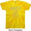 Mens Yoga Shirt Namastay Out Of It Twist Tie Dye Tee T-shirt