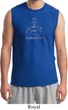 Mens Yoga Shirt Namaste Lotus Pose Muscle Tee T-Shirt