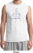 Mens Yoga Shirt Namaste Lotus Pose Muscle Tee T-Shirt