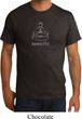 Mens Yoga Shirt Namaste Lotus Pose Organic Tee T-Shirt