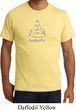 Mens Yoga Shirt Namaste Lotus Pose Organic Tee T-Shirt