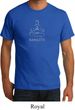 Mens Yoga Shirt Namaste Lotus Pose Organic Tee T-Shirt