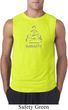 Mens Yoga Shirt Namaste Lotus Pose Sleeveless Tee T-Shirt