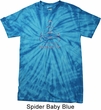 Mens Yoga Shirt Namaste Lotus Pose Spider Tie Dye Tee T-shirt