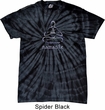 Mens Yoga Shirt Namaste Lotus Pose Spider Tie Dye Tee T-shirt