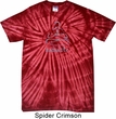 Mens Yoga Shirt Namaste Lotus Pose Spider Tie Dye Tee T-shirt