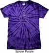 Mens Yoga Shirt Namaste Lotus Pose Spider Tie Dye Tee T-shirt