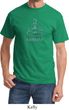 Mens Yoga Shirt Namaste Lotus Pose Tee T-Shirt