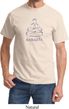 Mens Yoga Shirt Namaste Lotus Pose Tee T-Shirt