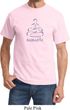 Mens Yoga Shirt Namaste Lotus Pose Tee T-Shirt
