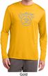 Mens Yoga Shirt Namaste Om Dry Wicking Long Sleeve