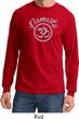 Mens Yoga Shirt Namaste Om Long Sleeve Tee T-Shirt