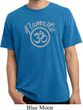 Mens Yoga Shirt Namaste Om Pigment Dyed Tee T-Shirt