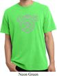 Mens Yoga Shirt Namaste Om Pigment Dyed Tee T-Shirt